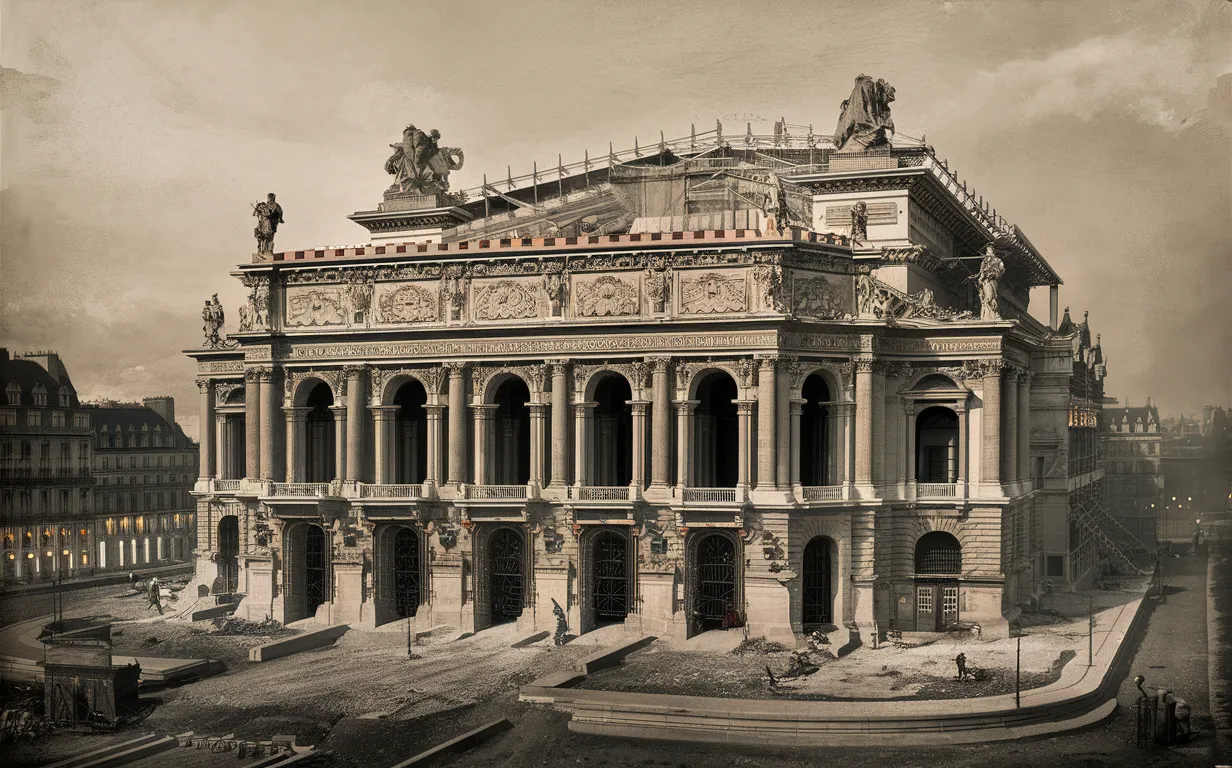 Lịch Sử Hình Thành Nhà Hát Opera Garnier